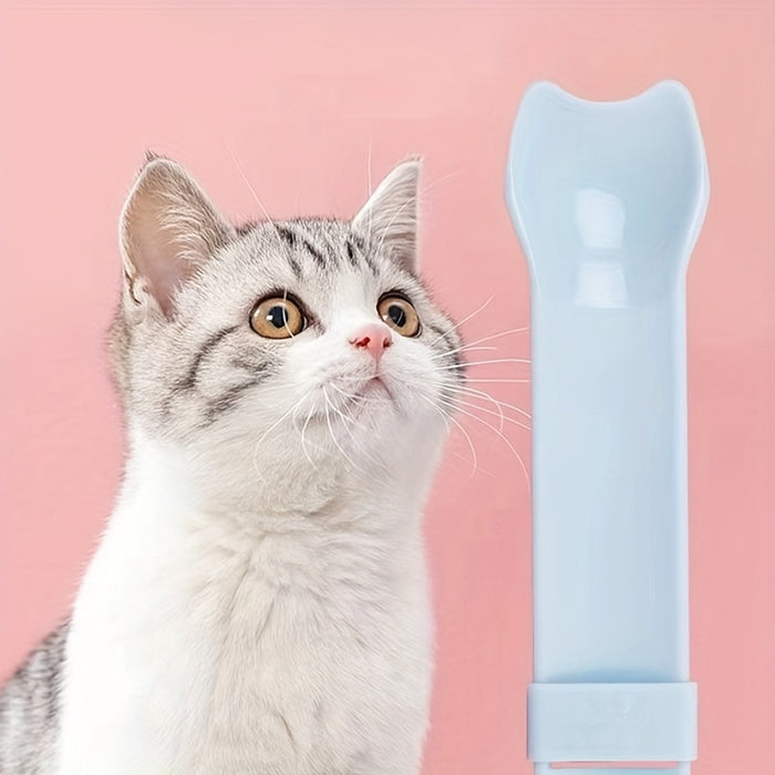 Cat Strip Squeeze Spoon: Lickable Wet Cat Treat Feeder for Easy Feeding
