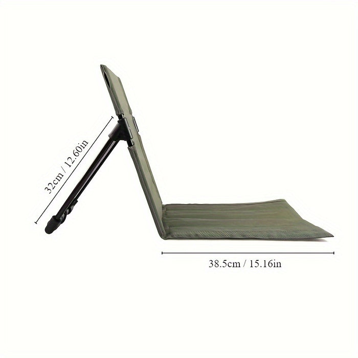 Ultra-Light Folding Chair For Camping, Beach, And Road Trips - Durable Aluminum Alloy, Portable And Comfortable Christmas Gift