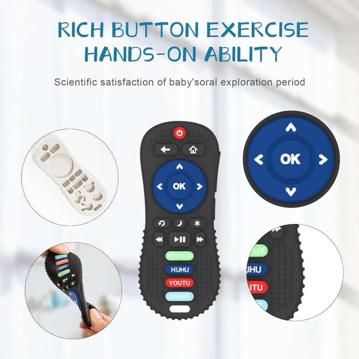 Baby Toys for 6 to 36 Months, 5 in 1 Toys for Babies, Sensory Toys for Toddlers 1-3,Pull String Toys, Stacking Blocks, Sensory Shapes Simulation Remote Control