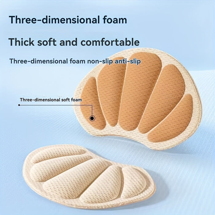 A Pair of Sports Shoes with Heel Stickers for Men And Women, Designed to Prevent Slipping And Rubbing at The Heel, Adjustable Half-Size Insoles.