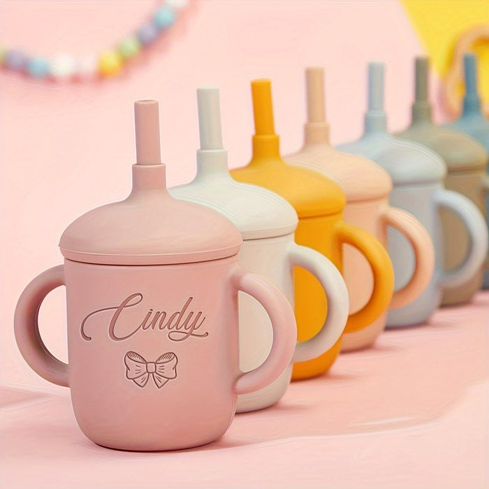 Baby Learning Drinking Cup: Get Ready for Fun with Our Food-Grade Silicone Water Cup!