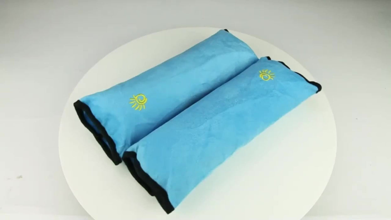 Car Automotive Seat Belt Cover Shoulder Cover Seat Belt Holder Cute Lengthened And Thickened Plush Safety Belt Shoulder Cover