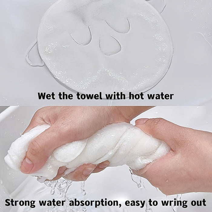 1pc Reusable Hot and Cold Facial Mask Towel for Skin Care, Moisturizing Steam Face Towel for Home and Salon Beauty, Unscented, No Electricity or Battery Needed