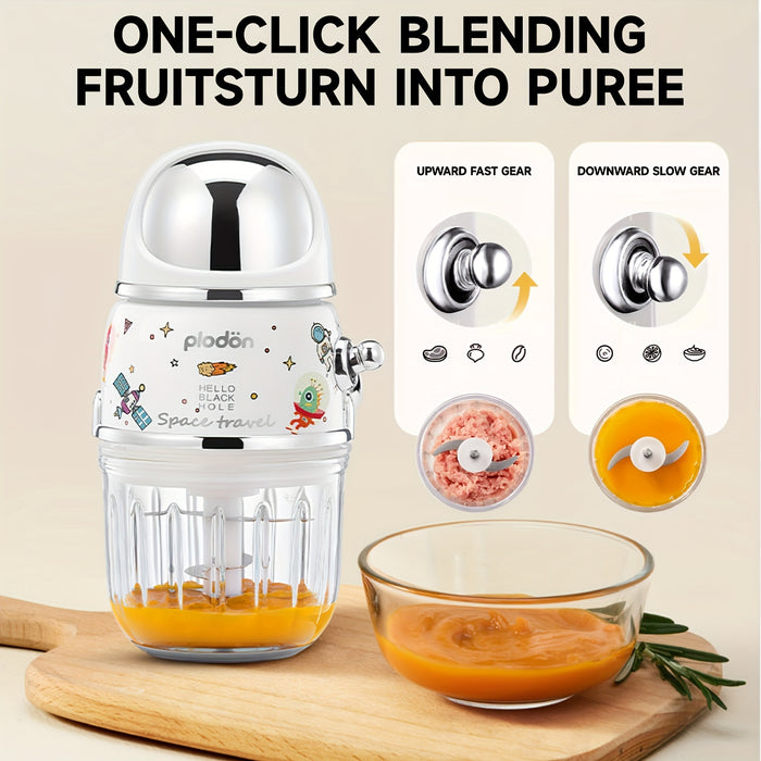 Baby Food Maker Baby Food Processor Set With 2 Glass Bowls (600ml+300ml) Baby Food Blender For Baby Puree