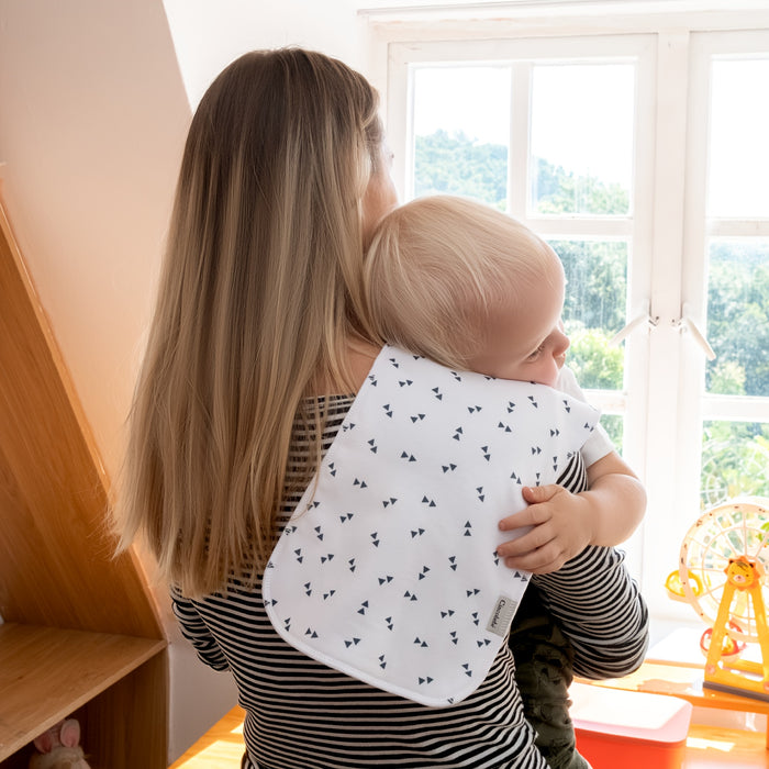 Cincobebé 5-pack Of Super Soft Burp Cloths For Newborns - Absorbent And Breathable With Cute Cartoon Unisex Design