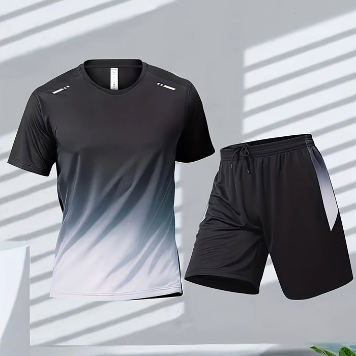 Men'S Sportswear for Running And Fitness, Breathable Short-Sleeve T-Shirt, Quick-Dry Clothing, Basketball Gear, Summer Tank Top.