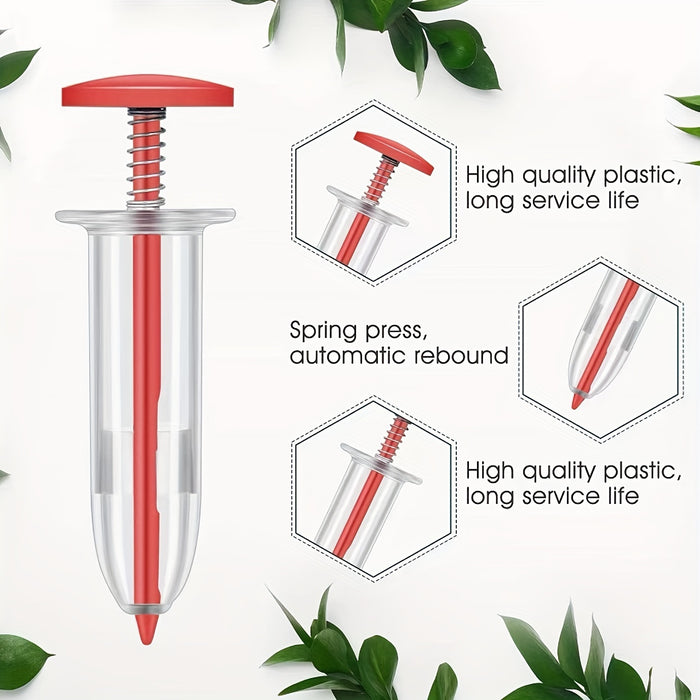 Handheld Seed Dispenser - Easy-to-Use Manual Sower for All Seeds, Ideal for Garden & Lawn Care, Seed Point Spreader
