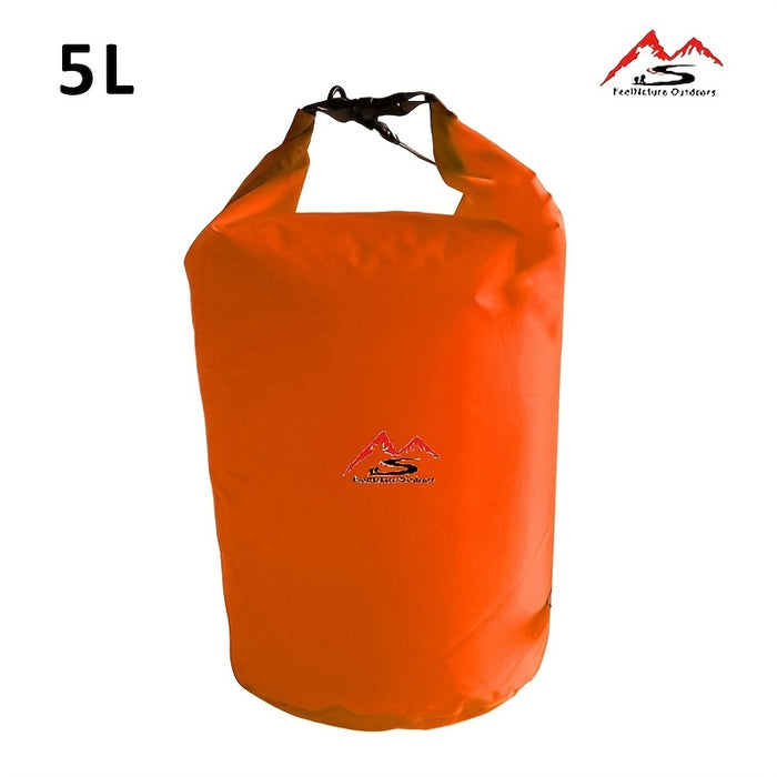 1.32gal/2.64gal/5.28gal/10.57gal/18.49gal Nylon Dry Bags, Waterproof Floating Dry Gear Sacks for Boating, Fishing, Rafting, Swimming, Durable Spinner Wheel Type Outdoor Dry Bags