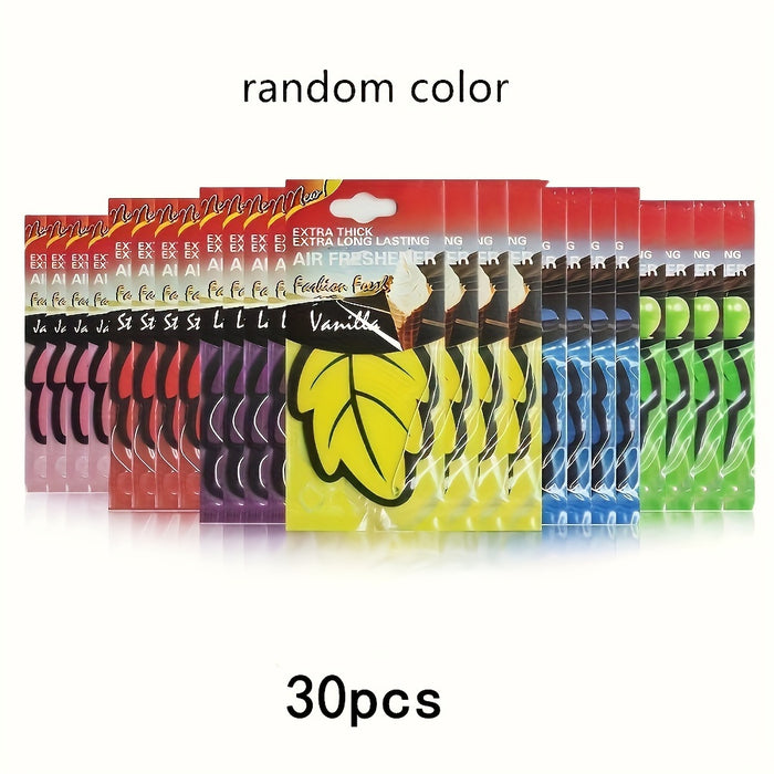2/6/12/24pcs Car Air Freshener Smell Car Perfume For Car Interior Accessories Air Freshener Customization.