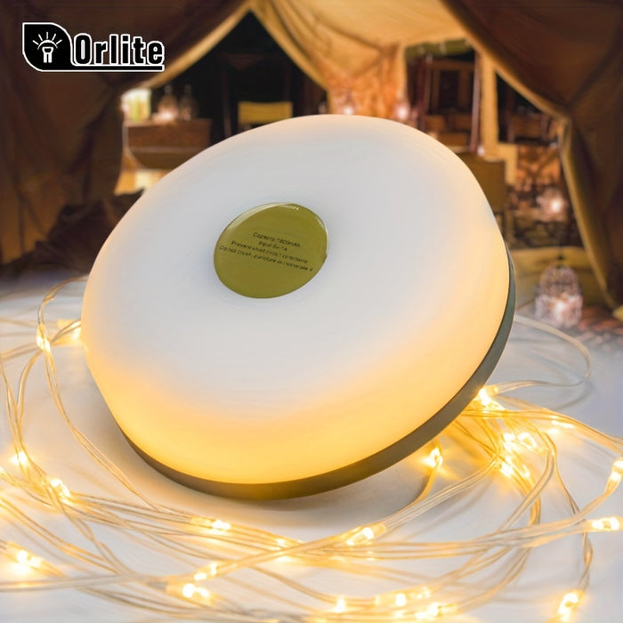 Camping String Light, 2-In-1 USB Rechargeable String Light, Portable Camping Light, Sturdy Tent String Light, Suitable For Outdoor Hiking Camping And Garden Decoration