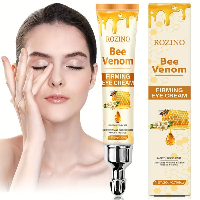 ROZINO Honey Miracle Eye Cream - 20g, Hydrating & Firming with Caffeine, Vitamin E & Hyaluronic Acid for All Skin Types, Gentle & Easy Absorption