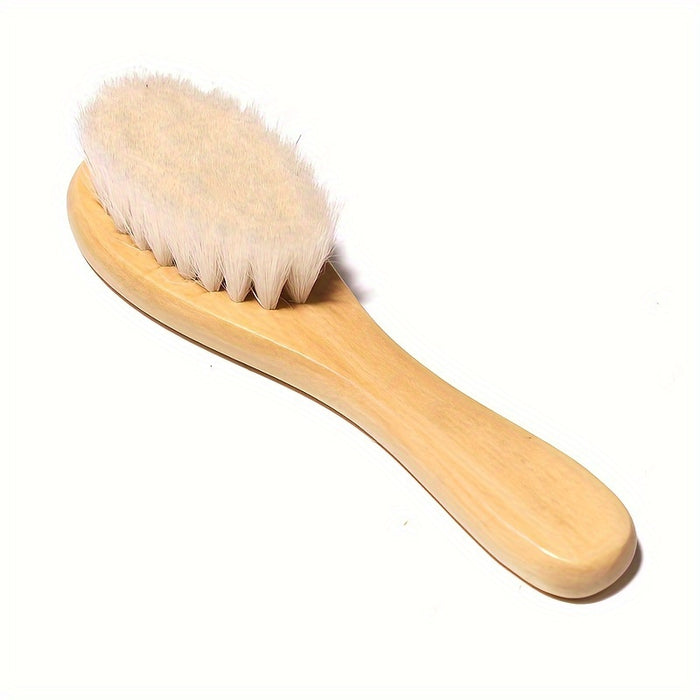 2pcs/Kit Soft Youngsters Hair Brush Comb Set for Youngsters Wooden Handle Head Comfort Massager