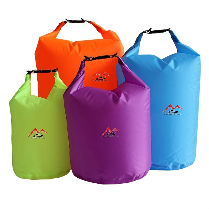 1.32gal/2.64gal/5.28gal/10.57gal/18.49gal Nylon Dry Bags, Waterproof Floating Dry Gear Sacks for Boating, Fishing, Rafting, Swimming, Durable Spinner Wheel Type Outdoor Dry Bags