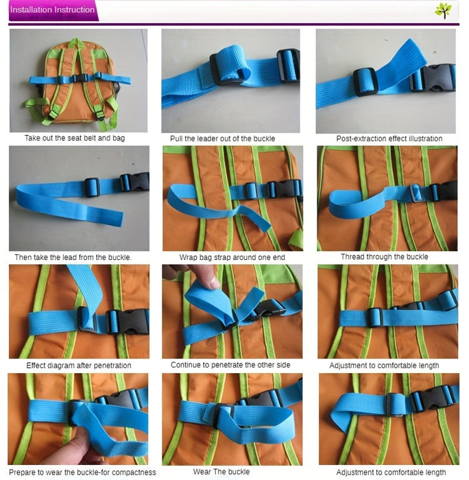 Products Non-slip Adjustable Chest Bag Strap Backpack Strap Strap Backpack, Outdoor Clasp, Outdoor Camping Tactical bag Strap Backpack Accessories, Gifts, Camping & Hiking & Biking outdoor accessories