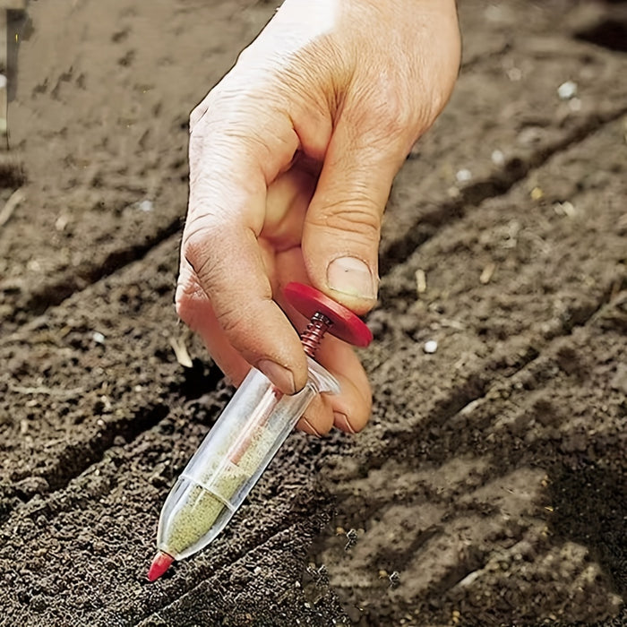 Handheld Seed Dispenser - Easy-to-Use Manual Sower for All Seeds, Ideal for Garden & Lawn Care, Seed Point Spreader