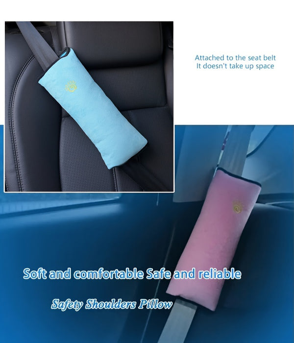 Car Automotive Seat Belt Cover Shoulder Cover Seat Belt Holder Cute Lengthened And Thickened Plush Safety Belt Shoulder Cover
