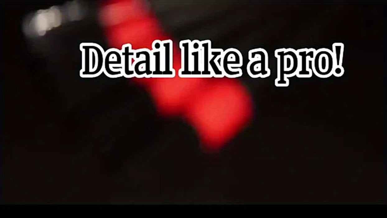 5pcs set, hardcover car beauty car wash detail brush five-piece set pp car wash brush box packed pig hair nylon sharpened brush