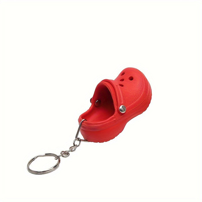 1pc Cute Mini Shoe Keychain, Creative Pendant Keyring, Bag Accessories Car Ornament Keychain Pendant Accessories