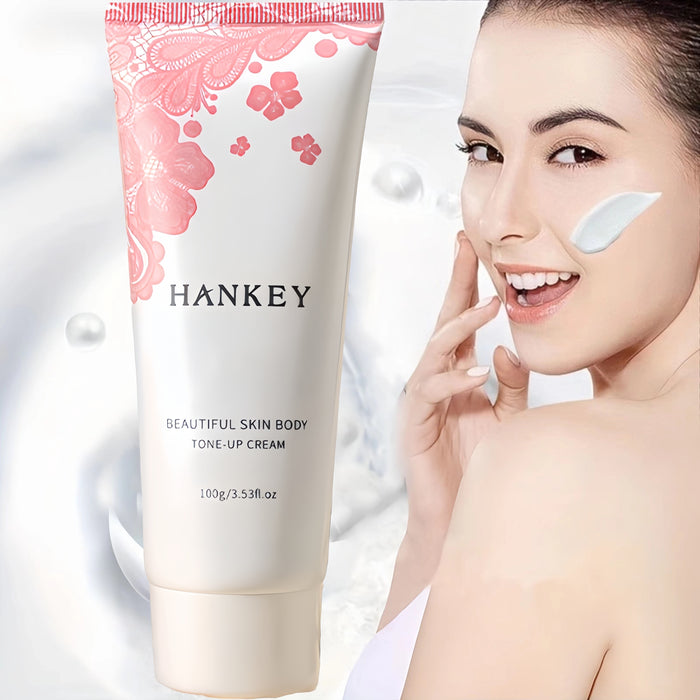 Two-in-one Body Cream Face Cream, Waterproof, Sweatproof, Concealer, Oil Control, Hydrating, Moisturizing, Tone, Not Fake White 100g/ Plain Cream 100g+Body Cream 80g