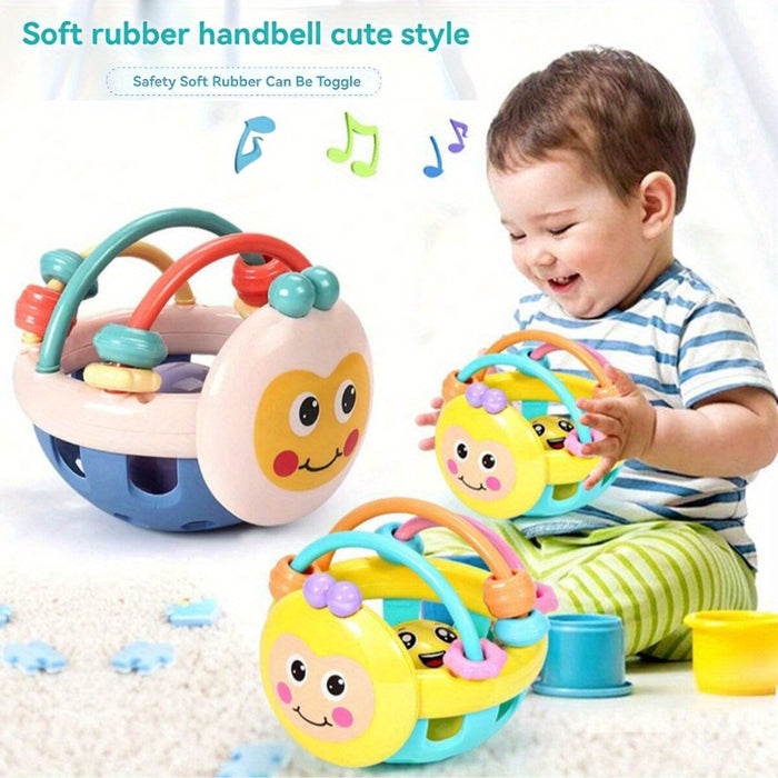 Stimulate & Soothe: Sensory Rattle & Teething Balls for - Enhance Motor Skills, Curiosity, And Comfort