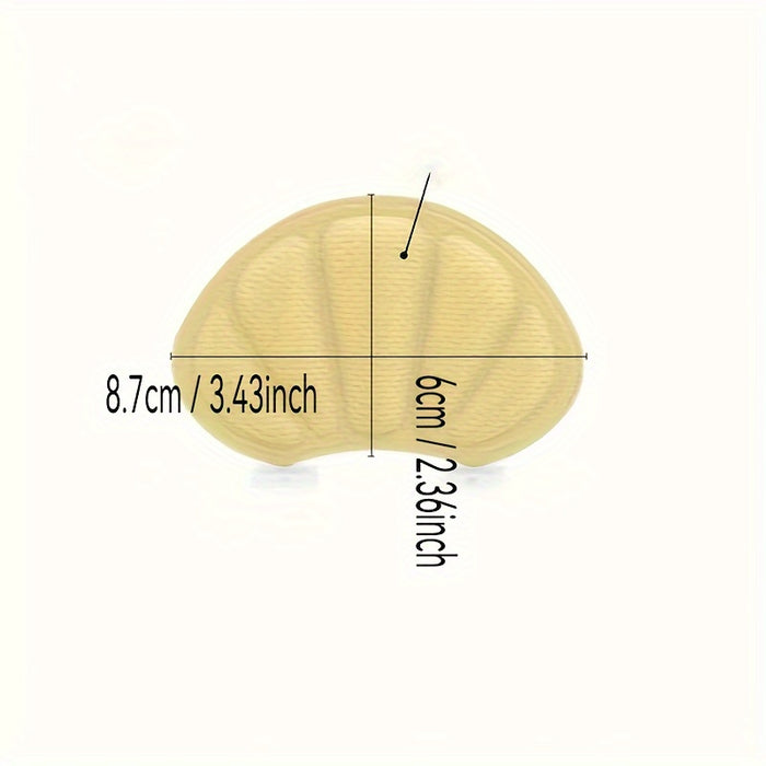 A Pair of Sports Shoes with Heel Stickers for Men And Women, Designed to Prevent Slipping And Rubbing at The Heel, Adjustable Half-Size Insoles.