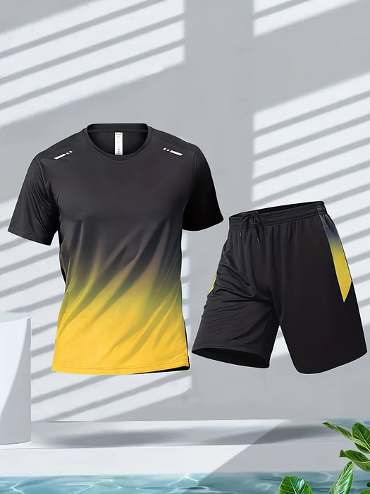 Men'S Sportswear for Running And Fitness, Breathable Short-Sleeve T-Shirt, Quick-Dry Clothing, Basketball Gear, Summer Tank Top.