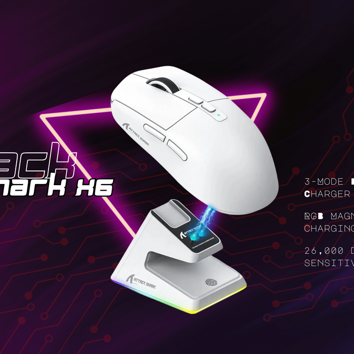 Tech Trend: Attack Shark X6 PAW3395 Bluetooth Mouse