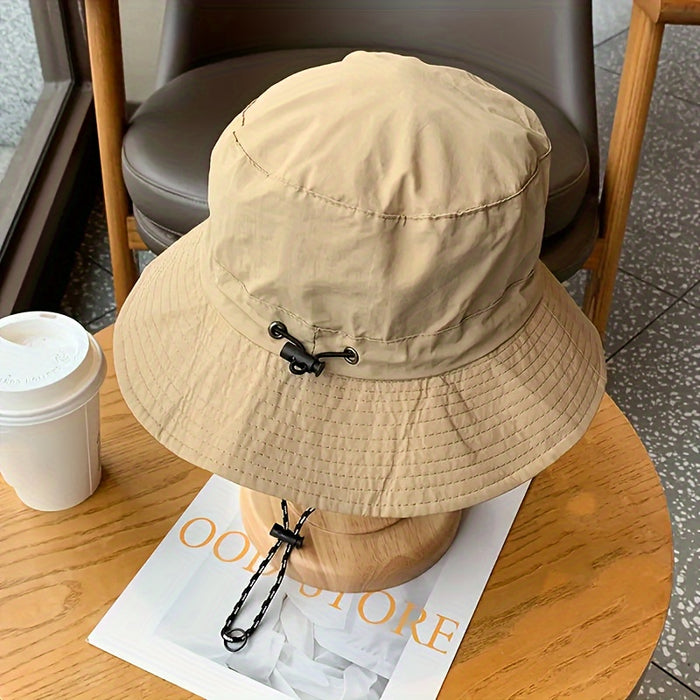 Multifunctional Waterproof Outdoor Fisherman Hat, Foldable Sun Protection Quick-Drying Fishing Hiking Cap