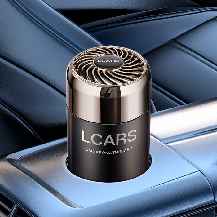 1pc LCARS Car Aromatherapy Balm - Long-Lasting Fragrance for Vehicle, Home, and Office Use - Elegant Men'S Cologne Scent - Odor Eliminator - Single Pack