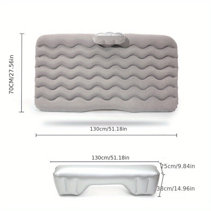 Upgrade Your Car With A Multifunctional Inflatable Bed & Sofa Pillow - Perfect For Camping & Travel!