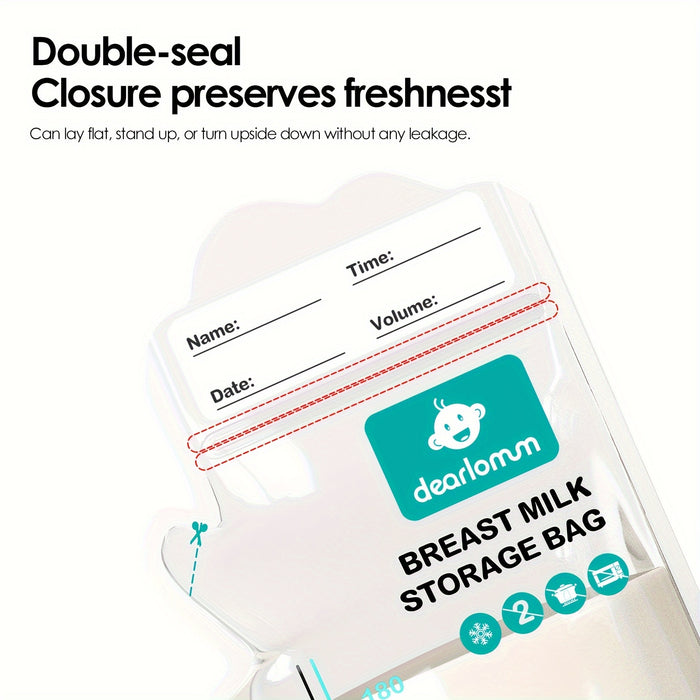 Breast Milk Storage Bags, 3oz Breast Milk Storage Bags and Stand Up Pouch