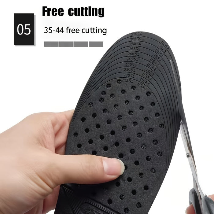 Invisible Height Increase Insoles: Adjustable Heel Cushions for Taller Support and Foot Comfort