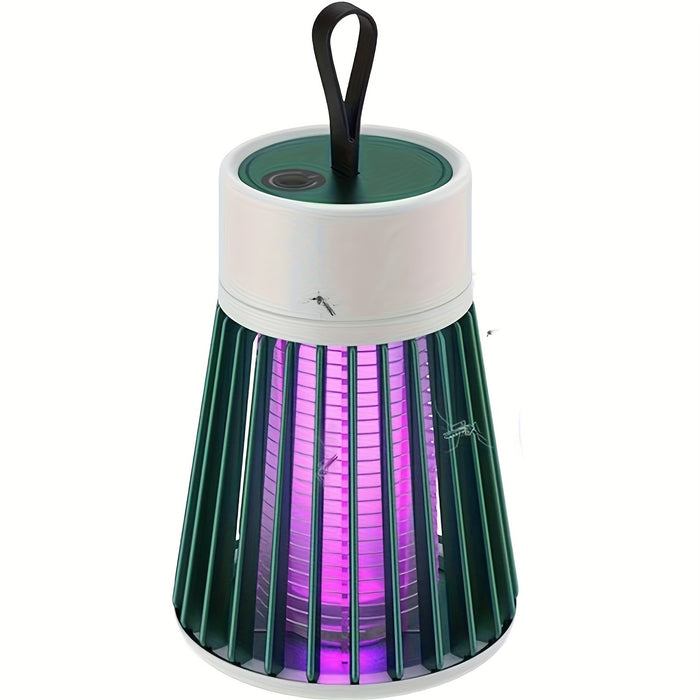 Ultra-Quiet Portable Mosquito Lamp - USB Rechargeable, Ideal for Indoor Use, Home, Garden, Camping & Picnics