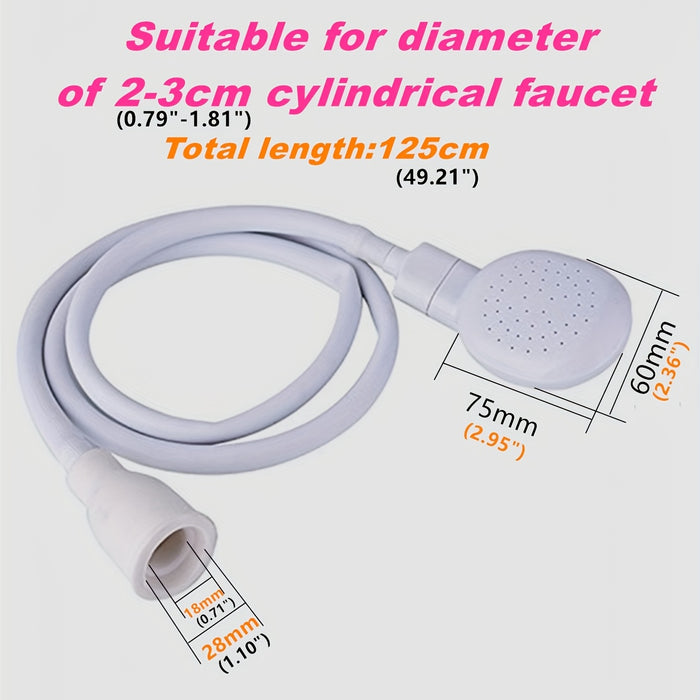 1pc Pet Cat Dog Shower Faucet Sprayer, Multi-Purpose Faucet with Easy Installation for Convenient Bathing