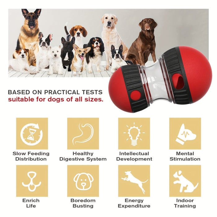 1pc Dogs Toy To Hide Food, Slow Feeding Toy, Ball-shaped Toys, Enjoy Interactive And Educational Dog Toys Christmas Gift