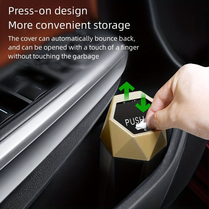 Car Trash Cans - Storage Boxes - Leakproof & Collapsible Design - For Car, Home, Office - Suitable for All Vehicles - Perfect Gift for Drivers