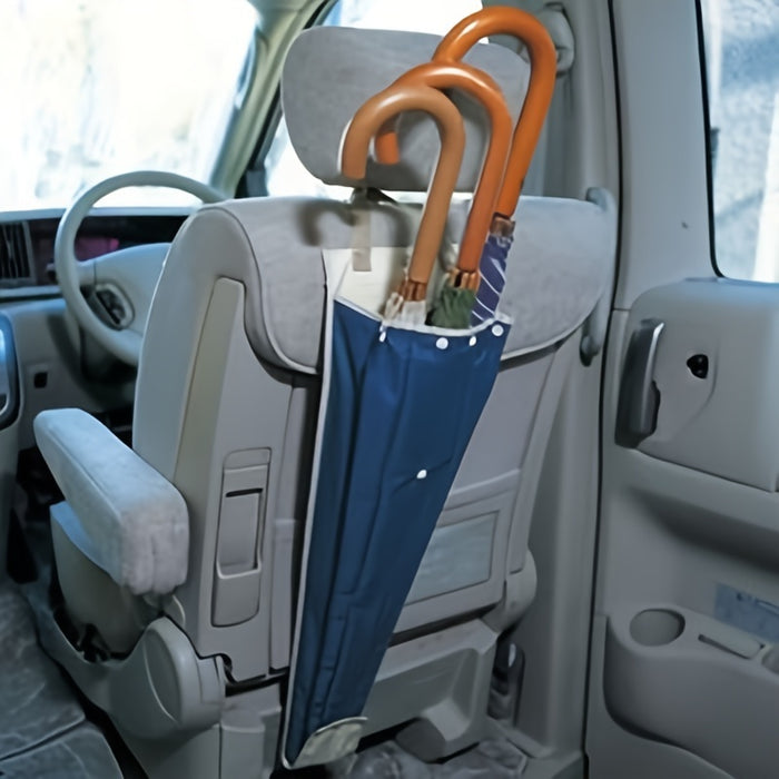 Waterproof Umbrella Holder for Cars, a Storage Organizer for Car Seat Back Pockets. Use This Waterproof Hanging Umbrella Storage Bag to Keep Your Vehicle Tidy And Dry! (29.5*6.8*2) Inches