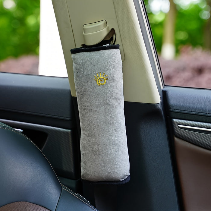 Car Automotive Seat Belt Cover Shoulder Cover Seat Belt Holder Cute Lengthened And Thickened Plush Safety Belt Shoulder Cover
