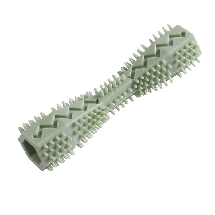 Durable Dog Chew Stick, Toothbrush For Tooth Cleaning And Massage - Soft Rubber Pet Toy