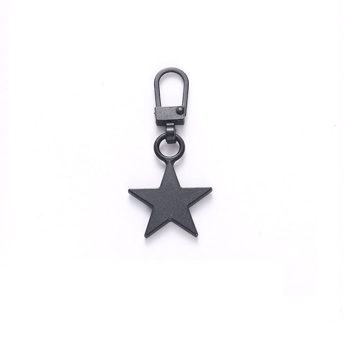 1/5pcs Metal Replacement Detachable Zipper Puller, For Small Hole, For Bag Coat Down Jacket, Suitcase, Zipper Accessories