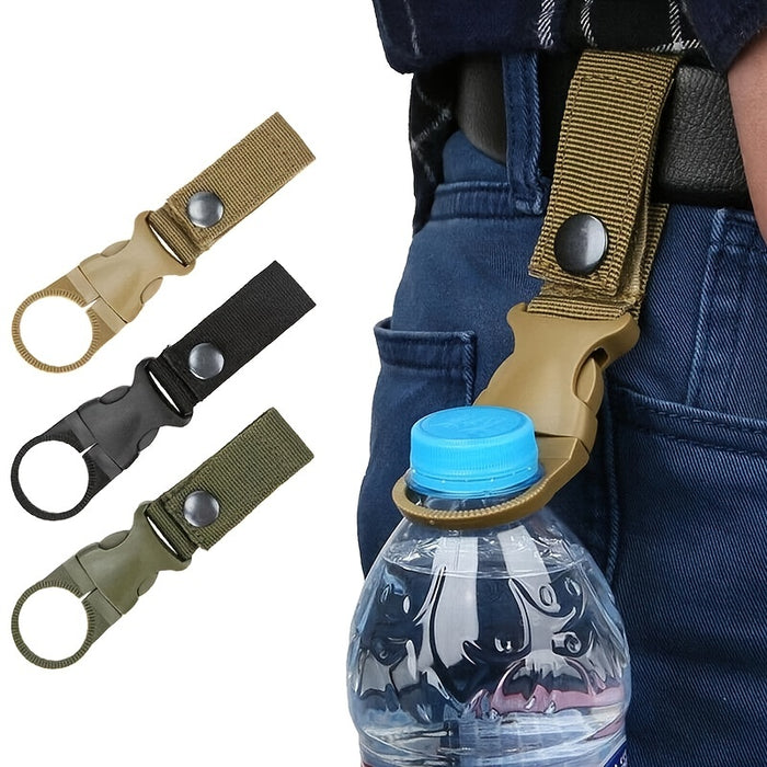 1pc Durable Bottle Clips For Outdoor Adventures - Ideal For Camping, Hiking, And Mountaineering, Portable Bottle Clips For Easy Hydration