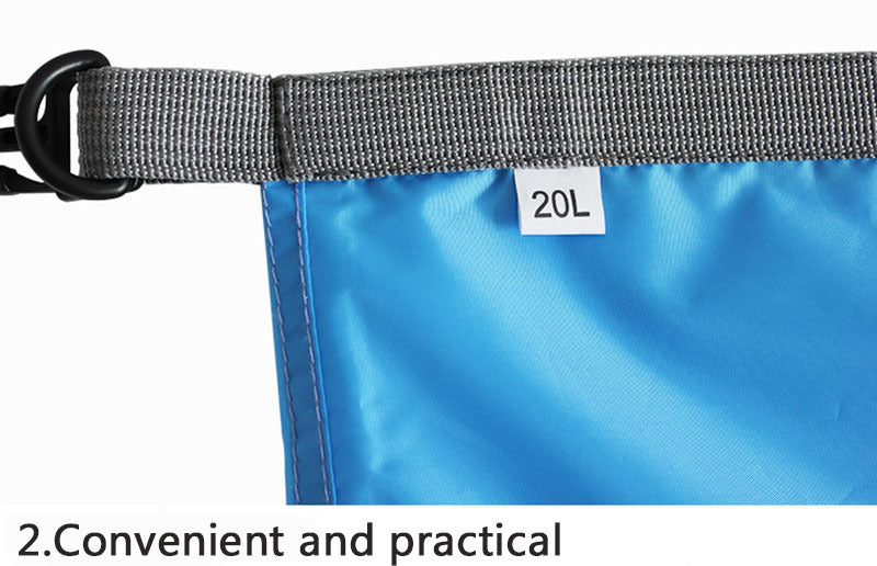 1.32gal/2.64gal/5.28gal/10.57gal/18.49gal Nylon Dry Bags, Waterproof Floating Dry Gear Sacks for Boating, Fishing, Rafting, Swimming, Durable Spinner Wheel Type Outdoor Dry Bags