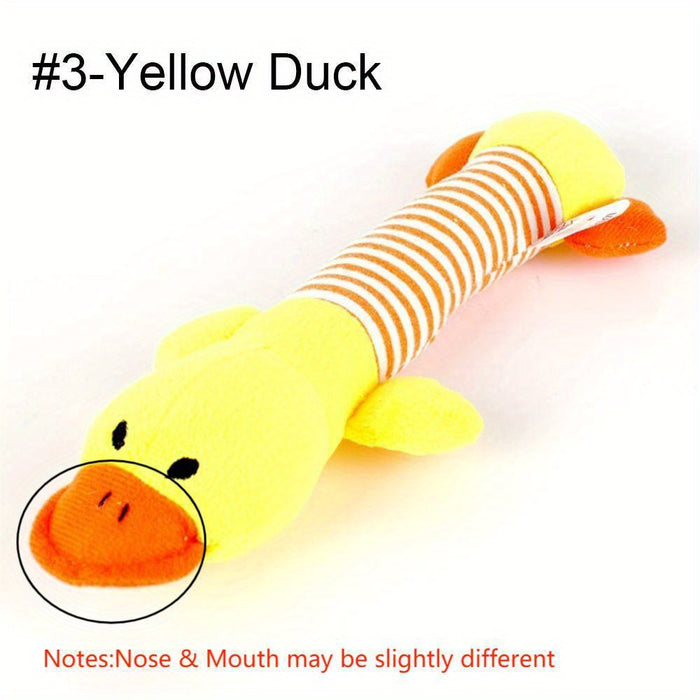 Durable Squeaky Pig Elephant Dog Chew Toys for Aggressive Chewers