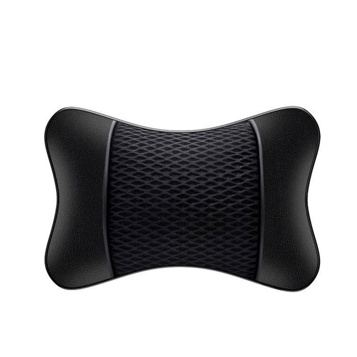 Universal Car Faux Leather Ice Head Pillow Neck Support for Car Accessories