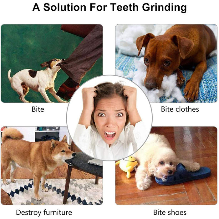1pc Interactive Rubber Chew Toy for Small Dogs: Durable & Tooth-Cleaning Ball for Puppy Playtime