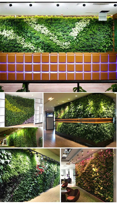 Versatile Wall-Mounted Garden Grow Bags - Lightweight, Indoor/Outdoor Use with 18/25/36/49/64/72 Pockets for Home Gardening