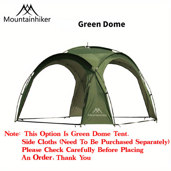 8-10 Person Outdoor Camping Dome Tents, Round Large Canopy, Portable Awning Pergola Canopy Tent