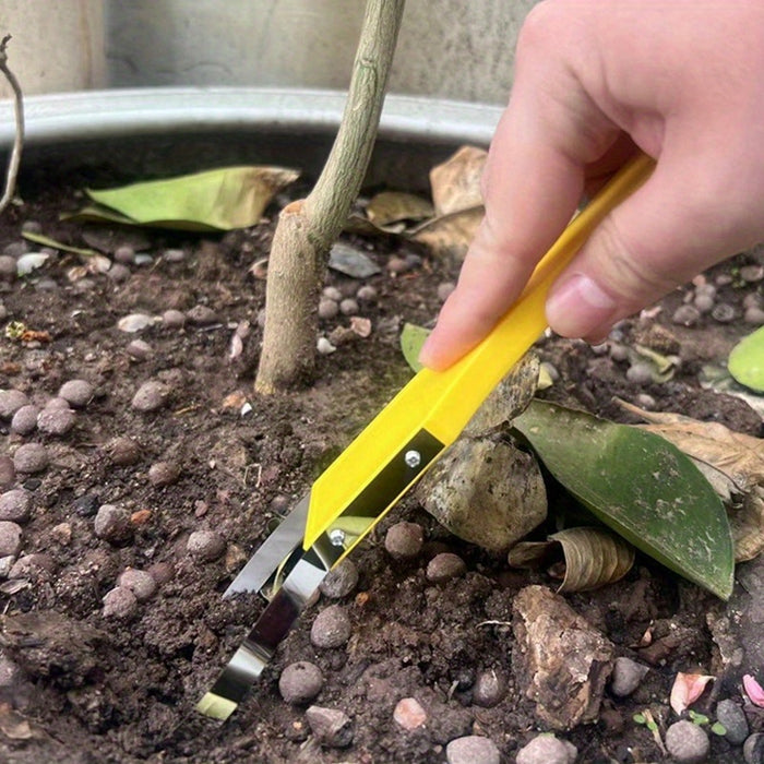 Easy-Grip Handheld Weeder Tool - Quick Root Removal for Gardens, Lawns & Flower Beds - Compact Design for Efficient Weeding, Hand Weeder, Garden, Grass Puller, Removal Cutter
