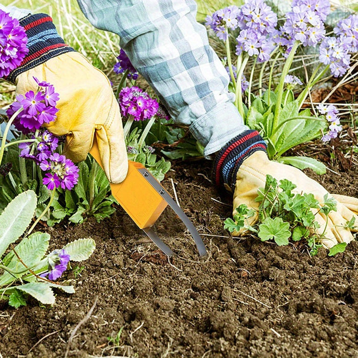 Easy-Grip Handheld Weeder Tool - Quick Root Removal for Gardens, Lawns & Flower Beds - Compact Design for Efficient Weeding, Hand Weeder, Garden, Grass Puller, Removal Cutter