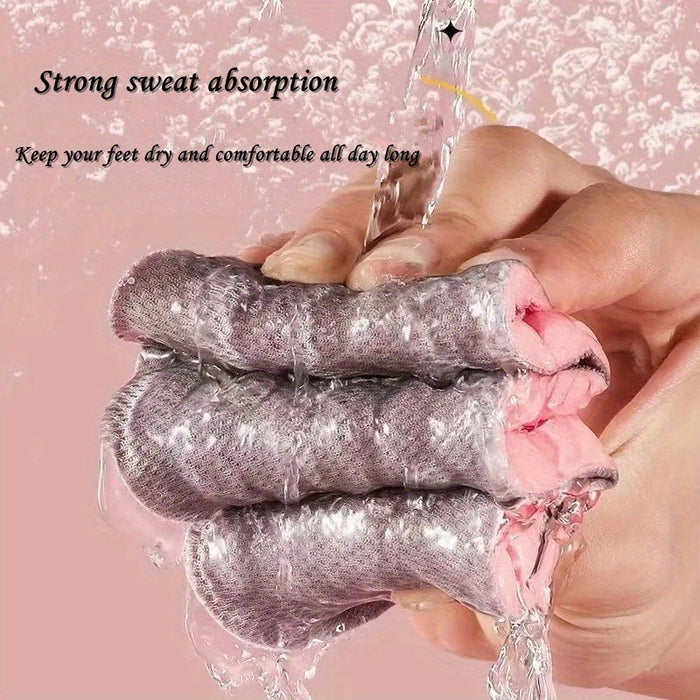 1pair Women's Comfort Insoles: Breathable, Customizable, Sweat-Absorbent Inserts for Sports & Casual Shoes (Sizes 35-45)